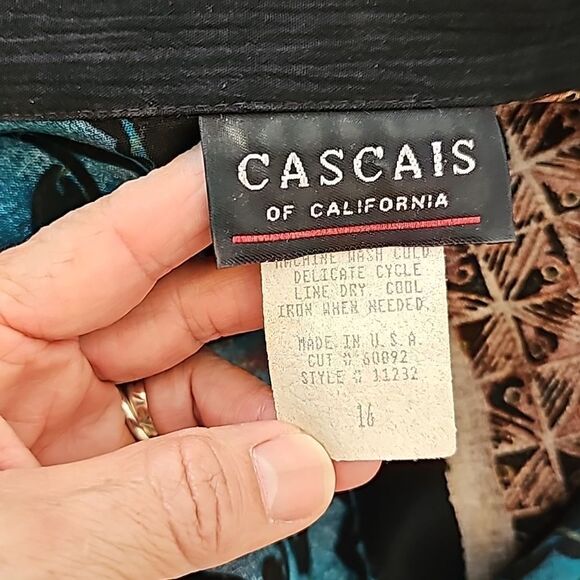 CASCAIS of California Vintage dress size 16 - Picture 8 of 8